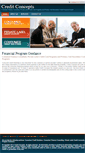 Mobile Screenshot of credit-concepts.net